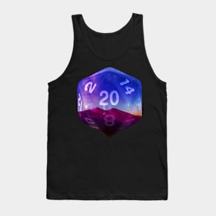 Nat20 Purple Mountains Horizon Tank Top